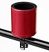 N&M Products Cruzies Bike Cup Holders/Bicycle Cell Phone Holder - from The Same Manufacturers of The HydroFlask (Red) - Beach Cruiser Bottle Holder