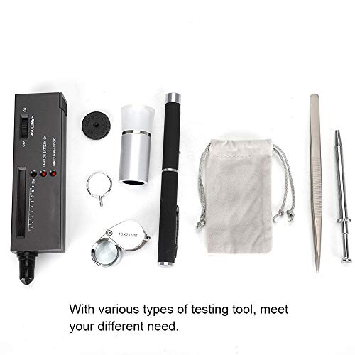 Diamond Test Kit with Gem Tester and Digital Pocket Scale High Accuracy