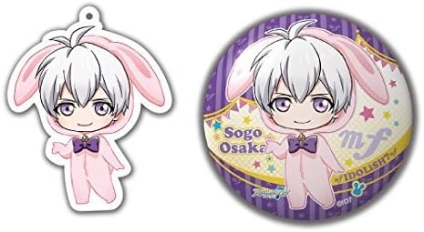 Eyed Irish Seven Ainana characters pop store Namco limited draw down original goods acrylic key chain and can badge Osaka Takeshigo IDOLiSH7 TRIGGER