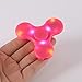 Mercu LED Light Switch MINI Bluetooth Speaker Music Fidget Spinner EDC Hand Spinner For Autism And Kids Adult Funny Fidget Toy (Pink)