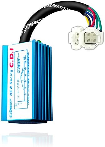 UMPARTS (BL6) 6 pins Blue Racing Performance No Rev Limit HYPER AC CDI box for Lance Scooter 169cc Cabo 200i (4 Stroke) Air-Cooled 2014 2015 2016 2017 # 30410-M92-0004