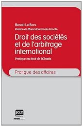 Droit des sociétés et de l'arbitrage international