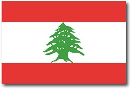 Jonas Trading MAGNET Lebanon Lebanese Flag Car Magnet Decal - 4 x 6 Heavy Duty for Car Truck SUV