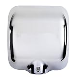Heavy-Duty-Commercial-1800-Watts-High-Speed-Automatic-Hot-Hand-Dryer--Stainless-Steel