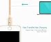 Apple MFi Certificated DLAND Golden Braided Aluminum USB Cable 3.3ft (1M) 8-Pin Lightning USB Charge Tangle Free Heavy Duty Lightning Charger Cable Cord for iPhone 6 6 Plus 5S 5C 5, iPad Air, iPad 4th Generation, iPad Mini, iPad Mini with Retina Display, iPod Touch 5th Generation and iPod Nano 7th Generation