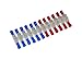 5Pcs 2 Rows 12P Wire Connector Screw Terminal Barrier Block 300V 10A + Insulated Electrical Wire Connector: 22-16 AWG Red/Blue 120 Pcs