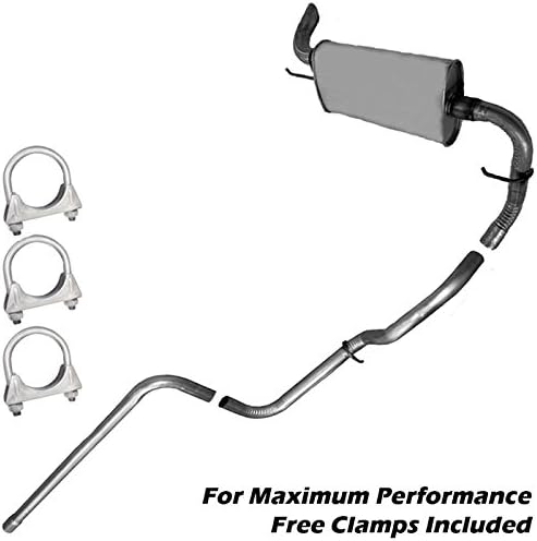 muffler resonator pipe exhaust system kit fits: 2001-2005 Dodge Neon 2.0L