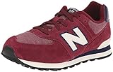 New Balance KL574 Lace-Up Grade Pennant Running Shoe (Big Kid)