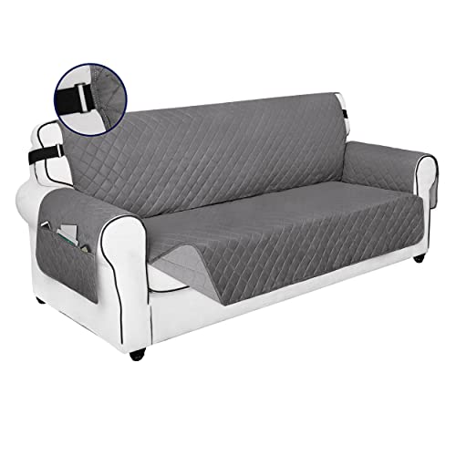 PureFit Reversible Sofa Couch Cover Water Resistant Couch Covers for 3