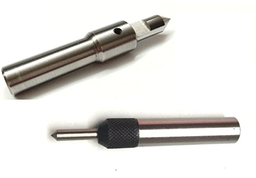 Set of 2 Spring Center Tap Guide Tool to Align Tap for threading Lathe Mill Jig Bore