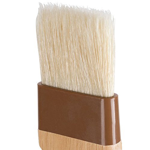 2-Inch Pastry Brush with Boar Bristles and Lacquered Hardwood Handle, Basting BBQ Marinade Brush, Kitchen/Cooking Brushes