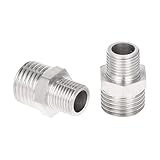 KKmoon Professional 2pcs Airbrush Air Hose Adaptor G1/8