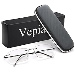 Rimless Progressive Multifocus Reading Glasses