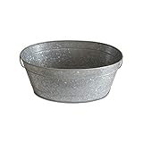 NIRMAN Galvanized metal Oval Ice bucket, Beverage