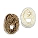 Lucky Leaf Women Thick Knit Winter Infinity Circle Loop Scarves Solid Color