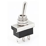 uxcell 12V DC 25A Off Road Car 3 Pin 3 Position On/Off/On Toggle Switch