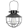 Hanglamp op zonne-energie, lantaarn op zonne-energie LED-buitenverlichting Hangende decorverlichting Warm wit ijzer…