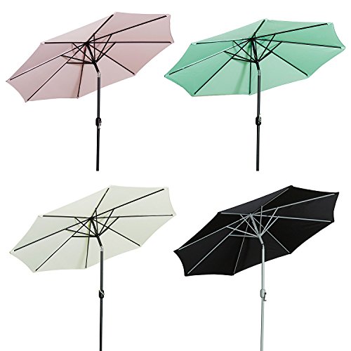 Gartenfreude Sonnenschirm, creme, 300 x 300 x 250 cm, 4900-1005-100 – Bild 5