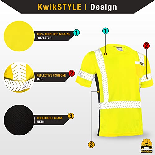 KwikSafety (Charlotte, NC Renaissance Man Short Sleeve Safety Shirt (w