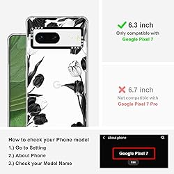 MOSNOVO Case for Google Pixel 7, [Buffertech 6.6ft