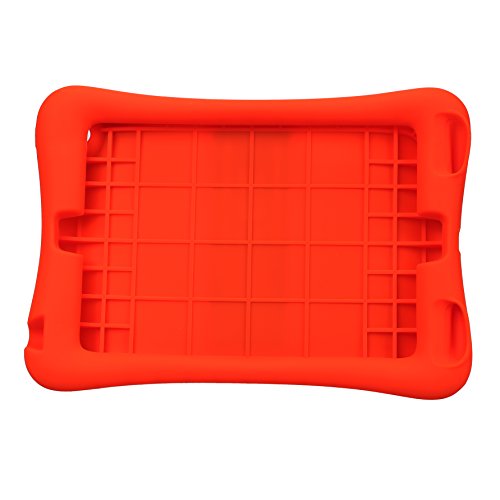 NEWSTYLE Shock Proof Case Light Weight Kids Super Protection Cover with Audio Amplifier Design for Apple iPad mini / iPad mimi 2 / iPad mini 3 3rd Gen (2014 Released) - Orange No Fit Other Gen.
