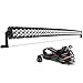 AUTOSAVER88 LED Light Bar 50 Inch Curved Work Light 4D 400W with 10ft Wiring Harness, 40000LM Offroad Driving Fog Lamp Marine Boating Light IP68 WATERPROOF Spot & Flood Combo Beam Light Bar Automative