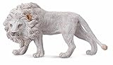 CollectA Wildlife White Lion Toy Figure - Authentic Hand Painted Model