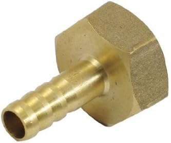 Amazon 4分の1は めねじストレートカップリングブラスフィッティング 燃料ホース口は4分の3 ホース