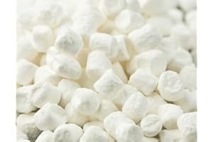 EMPORIUM CANDY TASTY TREATS FOR THE TUMMY Dehydrated Mini Vanilla Marshmallows Bits - 1.5 lbs of Delicious Fresh Bulk White Marshmallows