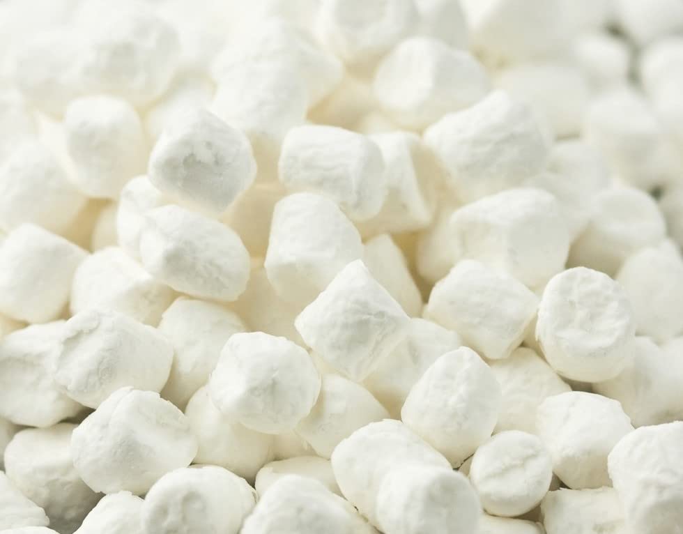 Dehydrated Mini Vanilla Marshmallows Bits - 8 oz of