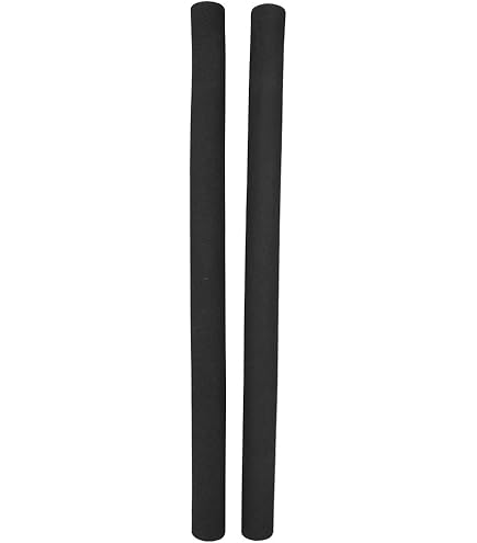 ALTA Beach Cruiser Foam Grip 4 Piece Set – Black, 22.2mm, Slip-On Universal Handlebars