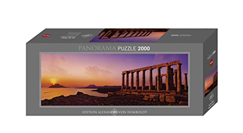 Poseidon Temple Panoramic Jigsaw Puzzle by Heye