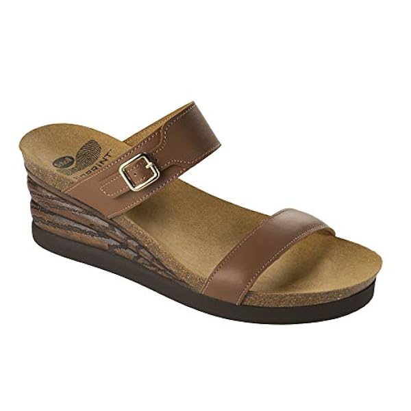 Scholl Sandalias sin Tira morella