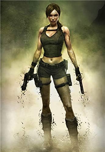 Rise of The Tomb Raider Game Poster Prints Wall Art Decor Unframed,32x22 16x12 Inches,Multiple Patterns Available