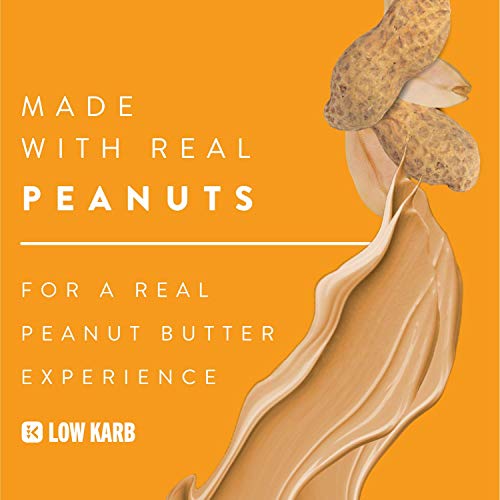 Keto Instant Hot Breakfast Cereal Peanut Butter with MCT Oil - 2g Net Carbs - Perfect Keto Diet Macros - Moderate Protein, High Fat - 10oz