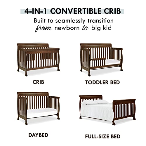 DaVinci Kalani 4in1 Convertible Crib in Espresso, Greenguard Gold Certified Pricepulse
