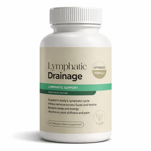 Cápsulas de Drenaje Linfático, Extracto de Diente de León y Hierba de la Hernia, Apoyo para la Reducción de la Celulitis
