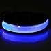 LED Dog Cat Collar, USB Rechargeable Waterproof Neck Collar Reflective Flashing Collar Adjustable Size Light up Night to Keep Your Dog Visible & Safe
