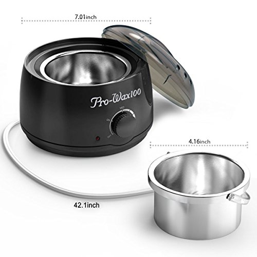 image for Wax Warmer, ESARORA Hair Removal Waxing Kit Electric Hot Wax Warmer Wi