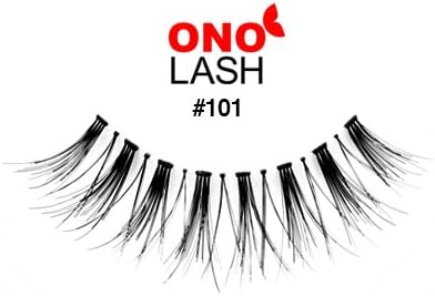 Ono Lash 101. Natural. Wispies. Invisible Clear Strip Band. False Eyelashes/ Falsies/ Fake Lashes