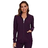 COZYFIT Scrub Jackets for Woman, Zip Front Nurse
