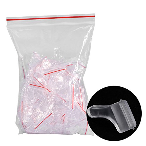 100 Pairs Plastic Eyeglasses Ear Hook Anti Slip Temple Tip Holder Glasses Accessories