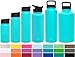 Simple Modern 14oz Water Bottle, Insulated Reusable Wide Mouth Stainless Steel Metal Flask with Flip Lid, Caribbean