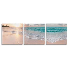 3 Piece Canvas Wall Art for Living Room Bedroom Home Artwork Popular Art Paintings Ready to Hang - 12"x12"x3 Panels