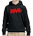 New Way 771 - Youth Hoodie Logang Logan Paul Maverick Savage Unisex Pullover Sweatshirt Large Black