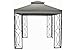The Outdoor Patio Store 8' x 8' Steel Frame Gazebo with High-Grade 300D Canopy