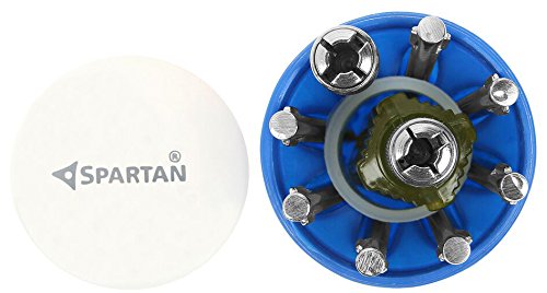 SPARTAN BS-02 8-in-1 Pc Screw Driver Kit With 3 Flat Blades, 3 Phillips Head, 1 Round Poker Bar, Extension Rod| Multi-purpose Tool Set Screwdriver Set (Multicolor) 4 SPARTAN BS-02 8-in-1 Pc Screw Driver Kit With 3 Flat Blades, 3 Phillips Head, 1 Round Poker Bar, Extension Rod| Multi-purpose Tool Set Screwdriver Set (Multicolor) - Image 4
