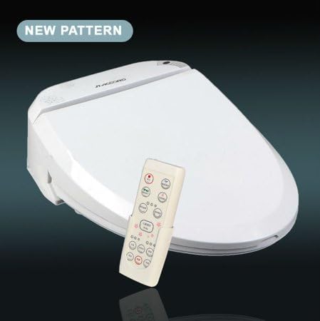 Advanced Electric Bidet/Toilet Seat with Remote Control (Elongated/Round) (Allungata/Rotonda) Electric Bidet Seat with Dryer and Deodorizer, White (JT-200-1 Elongated)