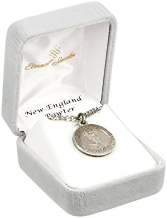 Eternal Jeweler Saint Michael Pewter Medal | 20 Inch Stainless Steel Chain