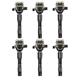 A-Premium Ignition Coil Pack for BMW E36 E38 E39 E46 E53 323i 328i 325i 525i 530i X5 Z3 before 2002 models UF-354 6-PC Set